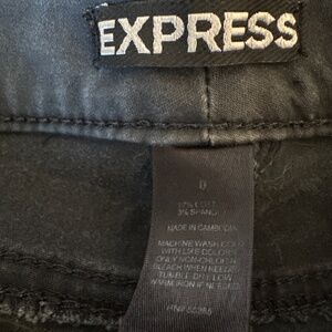 Express grey skinny jeans size 0